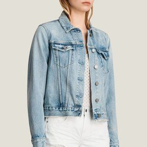 All Saints Hay Denim Buckle Jacket